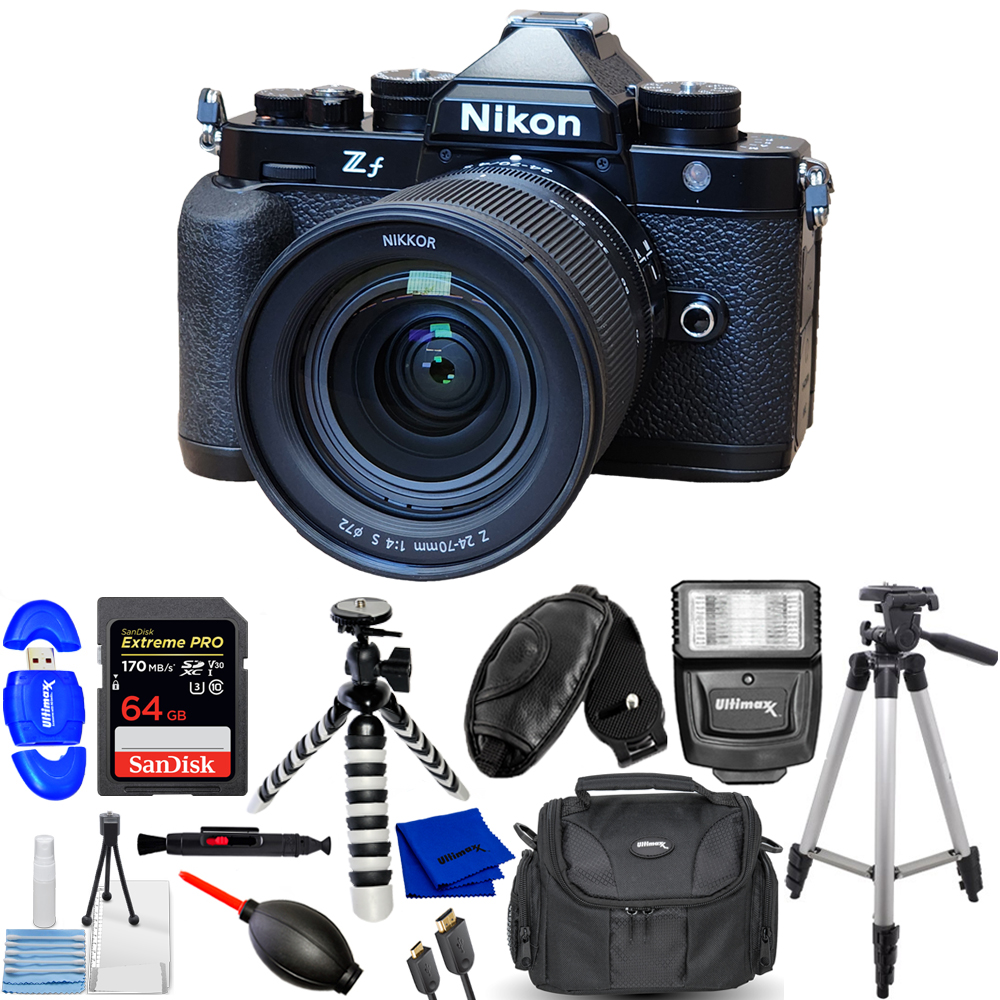 Nikon Zf Mirrorless Camera with 24-70mm f/4 Lens 1772 - 12PC