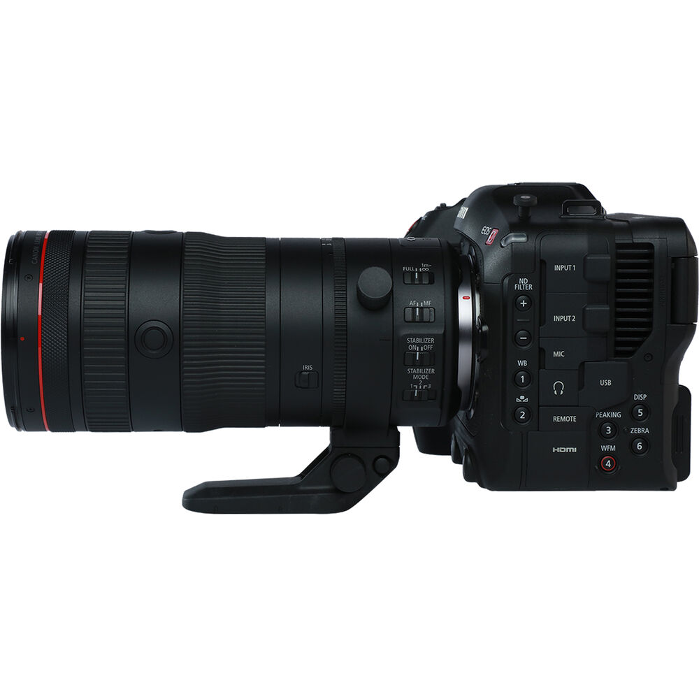 Canon EOS C70 Cinema Camera with RF 24-105mm f/2.8 L IS USM Z Lens