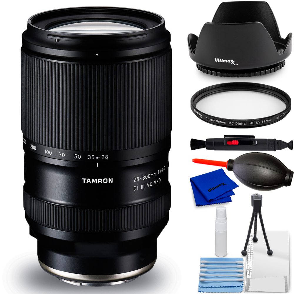 Tamron 28-300mm f/4-7.1 Di III VC VXD Lens (Sony E) A074 - 7PC