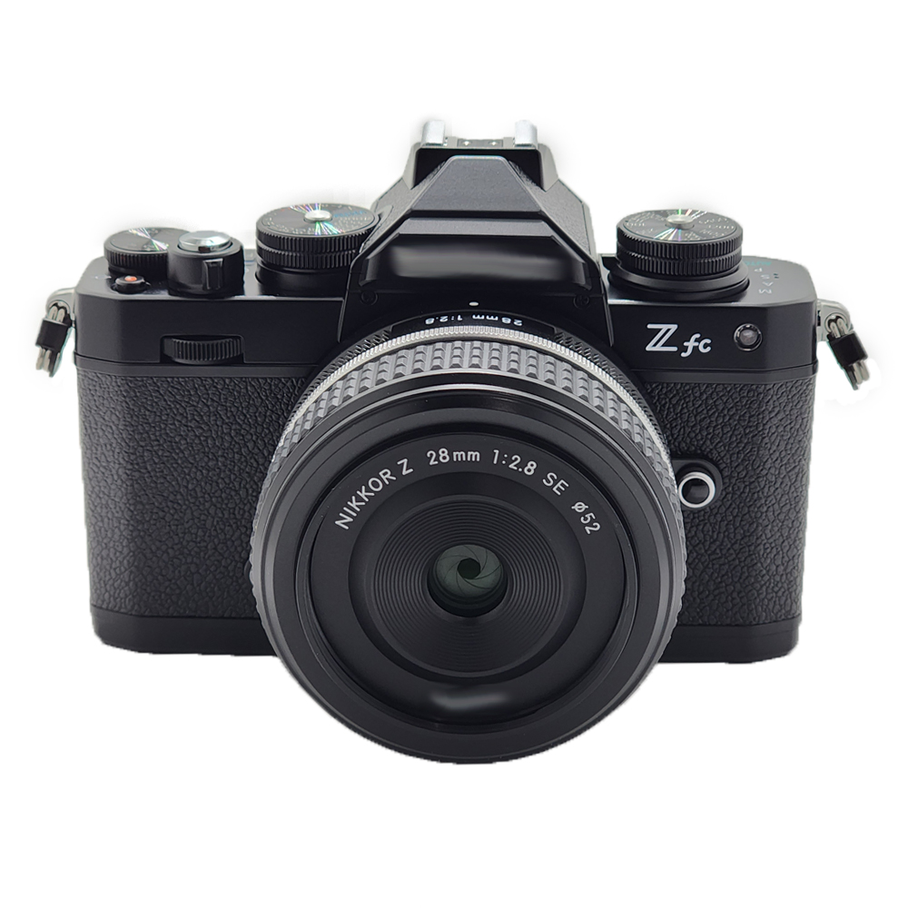 Nikon Zfc Mirrorless Camera (Black) with NIKKOR Z 28mm f/2.8 Nikon Zfc Mirrorless Camera (Black) with NIKKOR Z 28mm f/2.8
