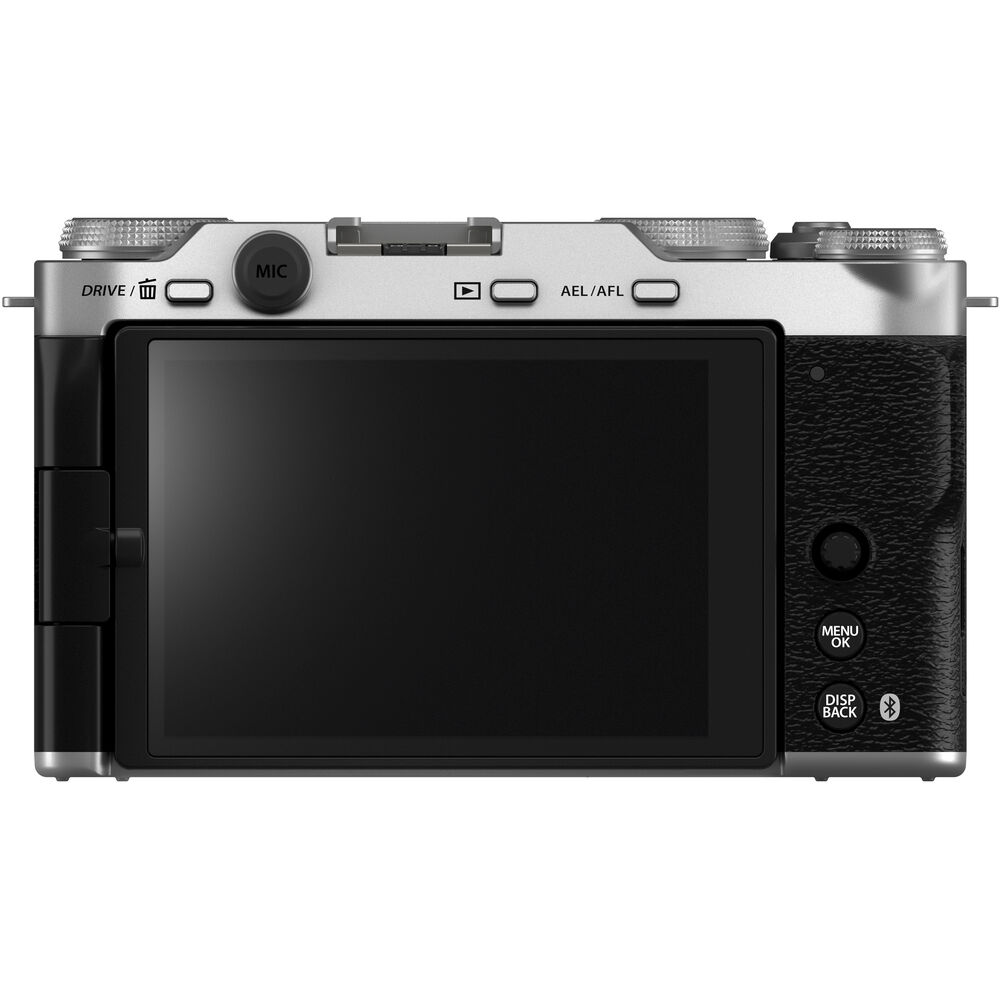 FUJIFILM X-M5 Mirrorless Camera (Silver) 16900707 - 7PC Accessory