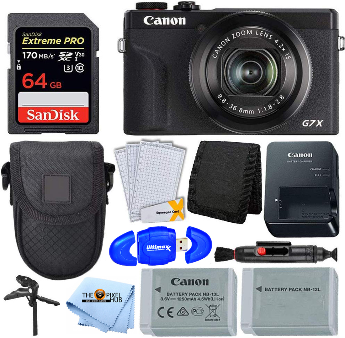 Canon PowerShot G7 オールドコンデジ　電池　充電器付き　黒 Amazon.com : Canon PowerShot G7 X Digital Camera - Wi-Fi