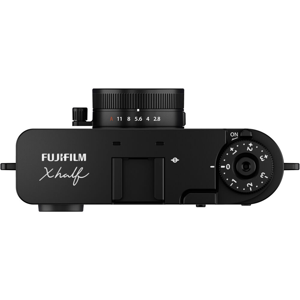 FUJIFILM X half Digital Camera (Black) 16954071 - 12PC Accessory