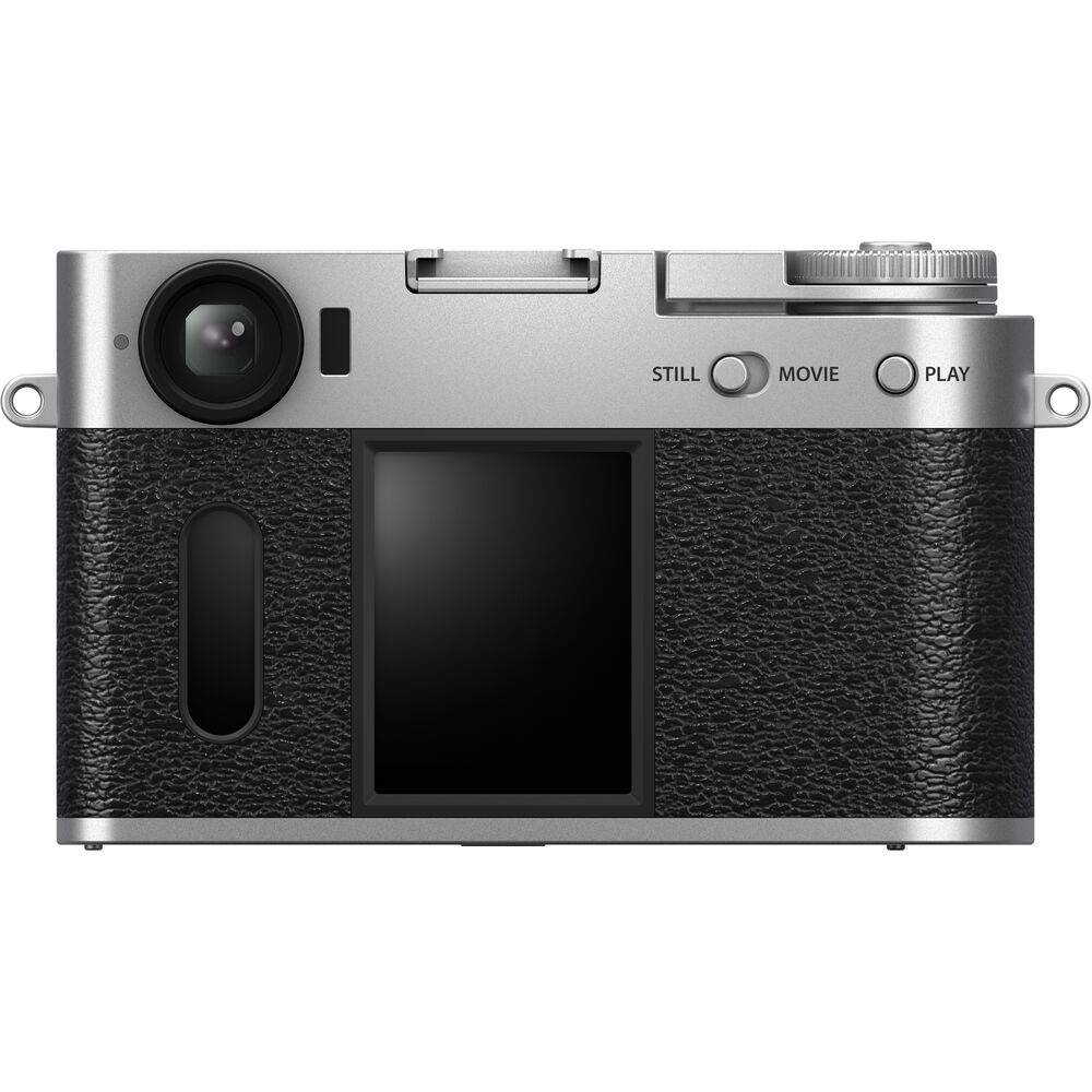 FUJIFILM X half Digital Camera (Silver) 16954095 - 12PC Accessory