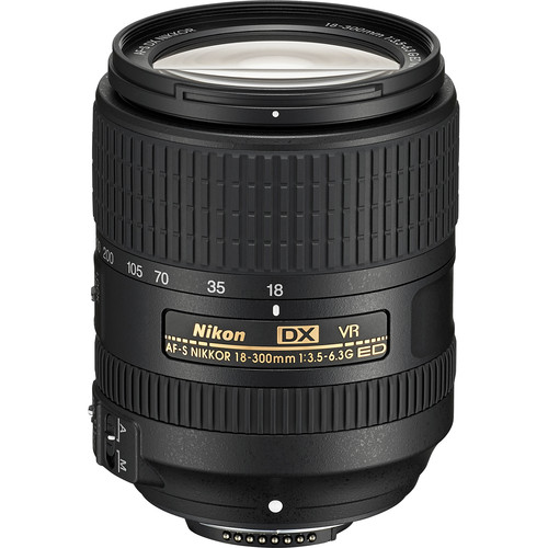 Nikon AF-S DX NIKKOR 18-300mm f/3.5-6.3G ED VR Lens 2216 +