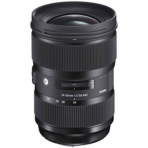 Sigma 24-35mm f/2 DG HSM Art Lens for Nikon F 588955 + UV Ultraviolet