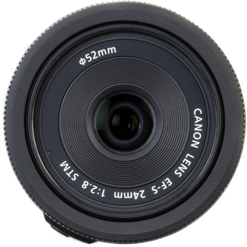 Canon EF-S 24mm F2.8 STM フードおまけ付き Amazon | F-Foto ES-52 レンズフード (対象レンズ: Canon EF-S