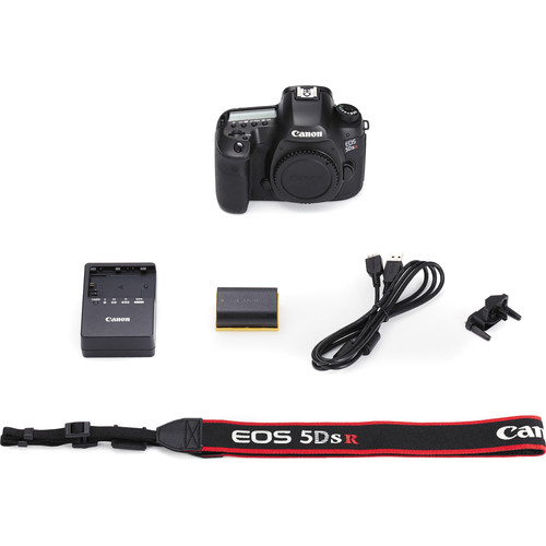 Canon EOS 5DS R DSLR Camera (Body Only) 0582C002 + 64GB + Flash +