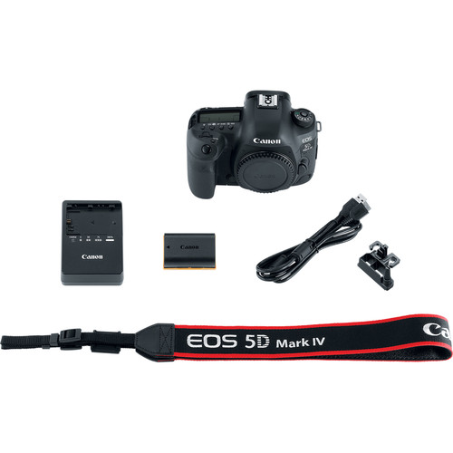 Canon EOS 5D Mark IV 4K DSLR Camera (Body Only) 1483C002 Starter