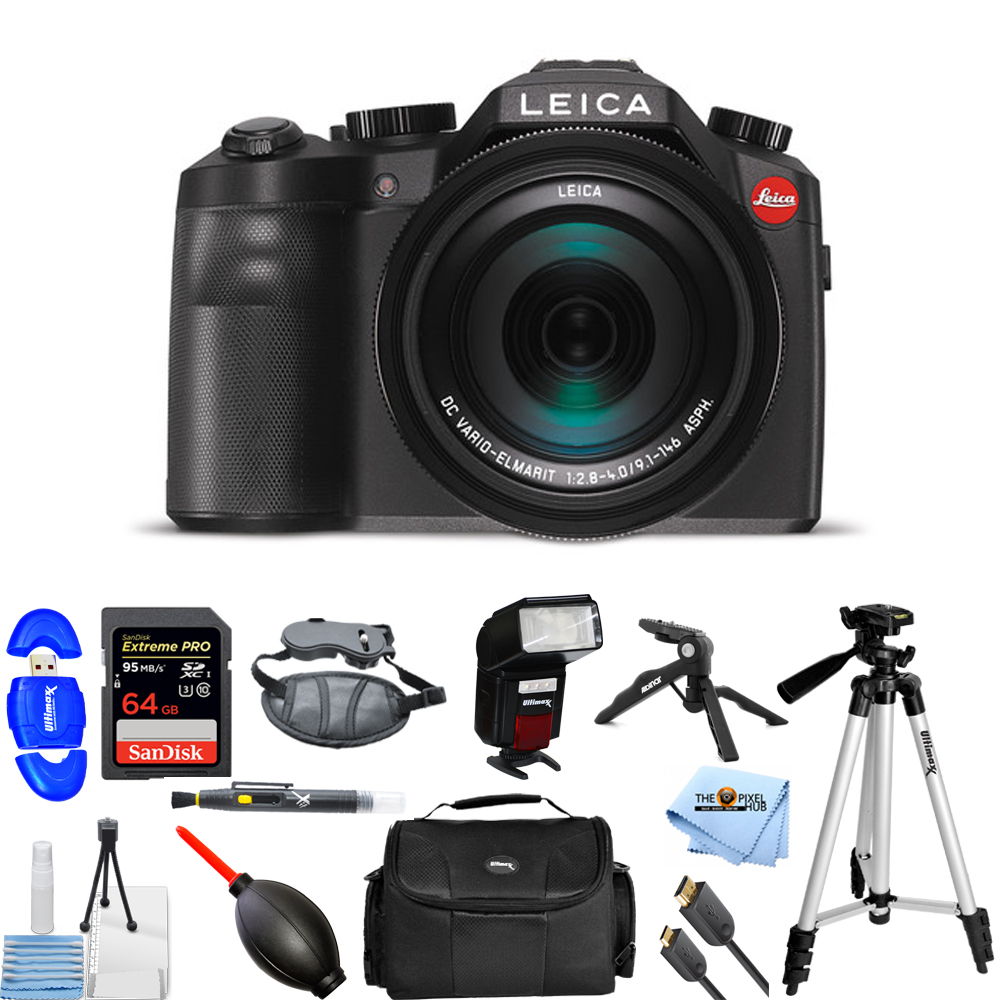 Leica V Lux Typ 114 Digitalkamera Pro 64gb Sd Flash Stativ Bundle Ebay