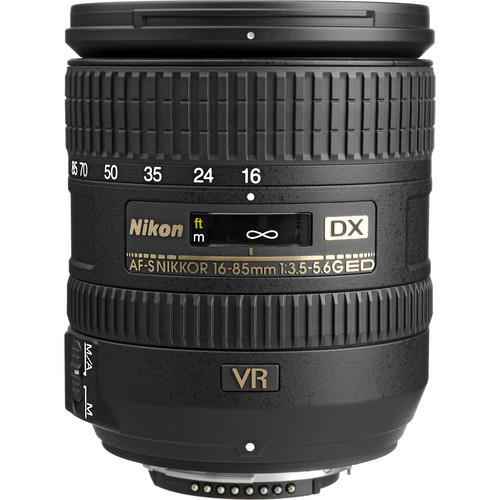 Nikon AF-S DX NIKKOR 16-85mm f/3.5-5.6G ED VR Lens 2178 