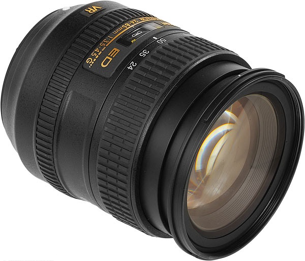Nikon AF-S NIKKOR 24-85mm f3.5-4.5G ED VR Lens 2204 - 7PC