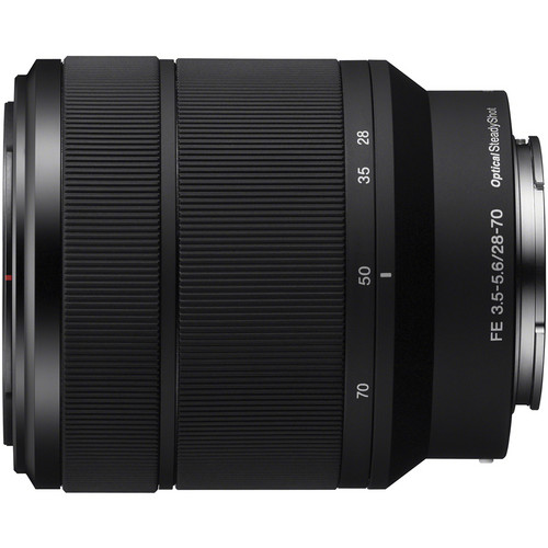 Sony FE 28-70mm f/3.5-5.6 OSS Lens (Black) + Telephoto and Wide