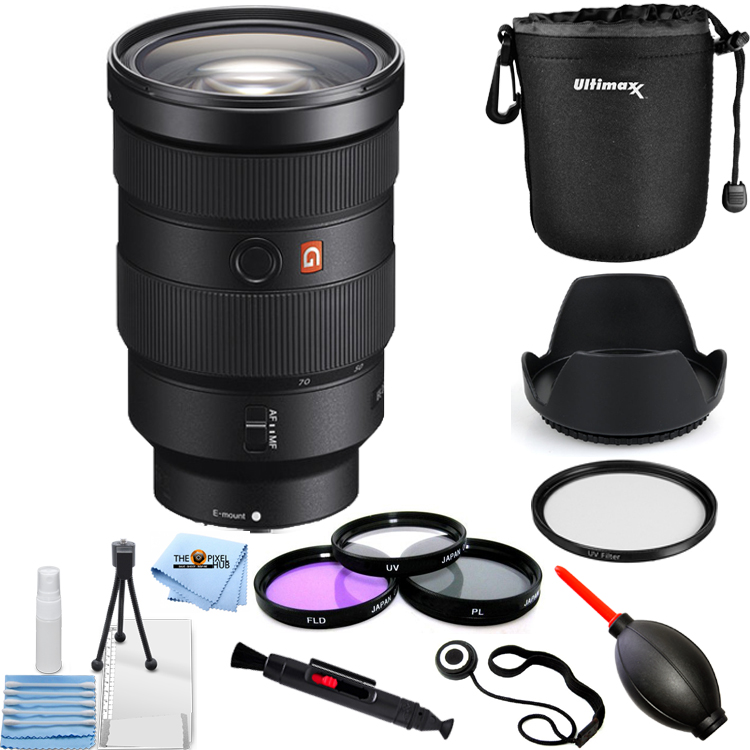 Sony FE 24-70mm f/2.8 GM Lens SEL2470GM + Filter Kit + Lens Pouch ...