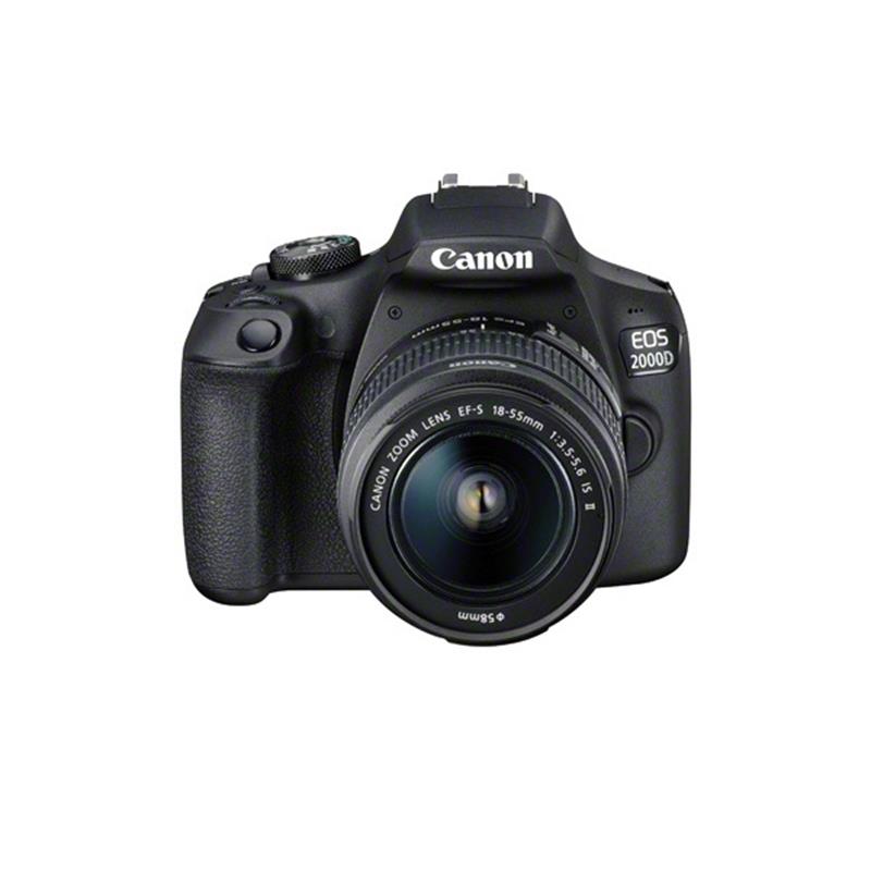 Buy Canon EOS 2000D + EF-S 18-55mm IS II Lens + EF 75-300mm III Lens in  Wi-Fi Cameras — Canon OY Store