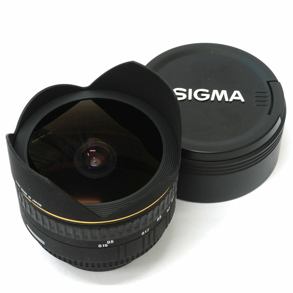 Sigma 15mm F 2 8 Ex Dg Diagonal Fisheye Lens For Canon Ef Ebay