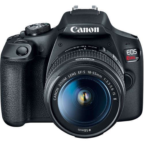 Canon EOS Rebel T7 DSLR Camera with EF-S 18-55mm IS II Lens