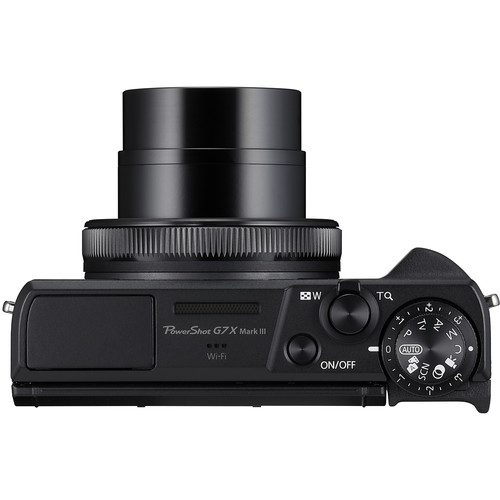 Canon PowerShot G7 X Mark III Digital Camera (Black) 3637C001 +