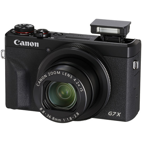 Canon PowerShot G7 X Mark III Digital Camera (Black) 3637C001 +