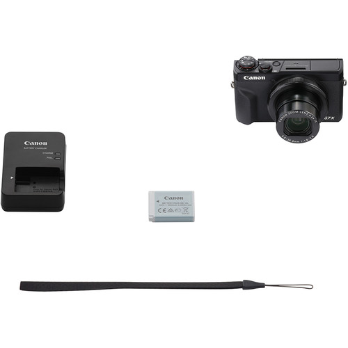 Canon PowerShot G7 X Mark III Digital Camera (Black) 3637C001 +