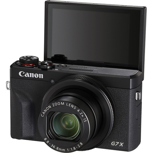 Canon PowerShot G7 X Mark III Digital Camera (Black) + 32GB SD and