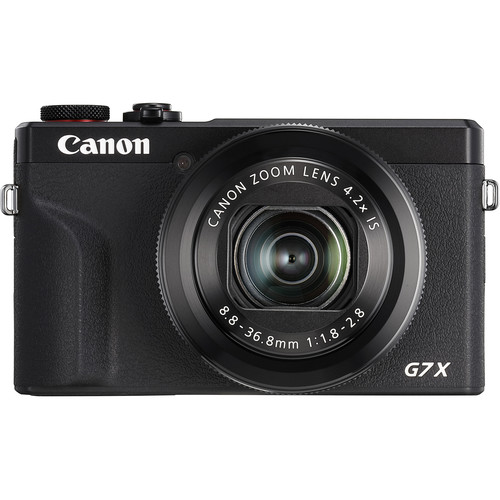 Canon PowerShot G7 X Mark III Digital Camera (Black) + 32GB + LED