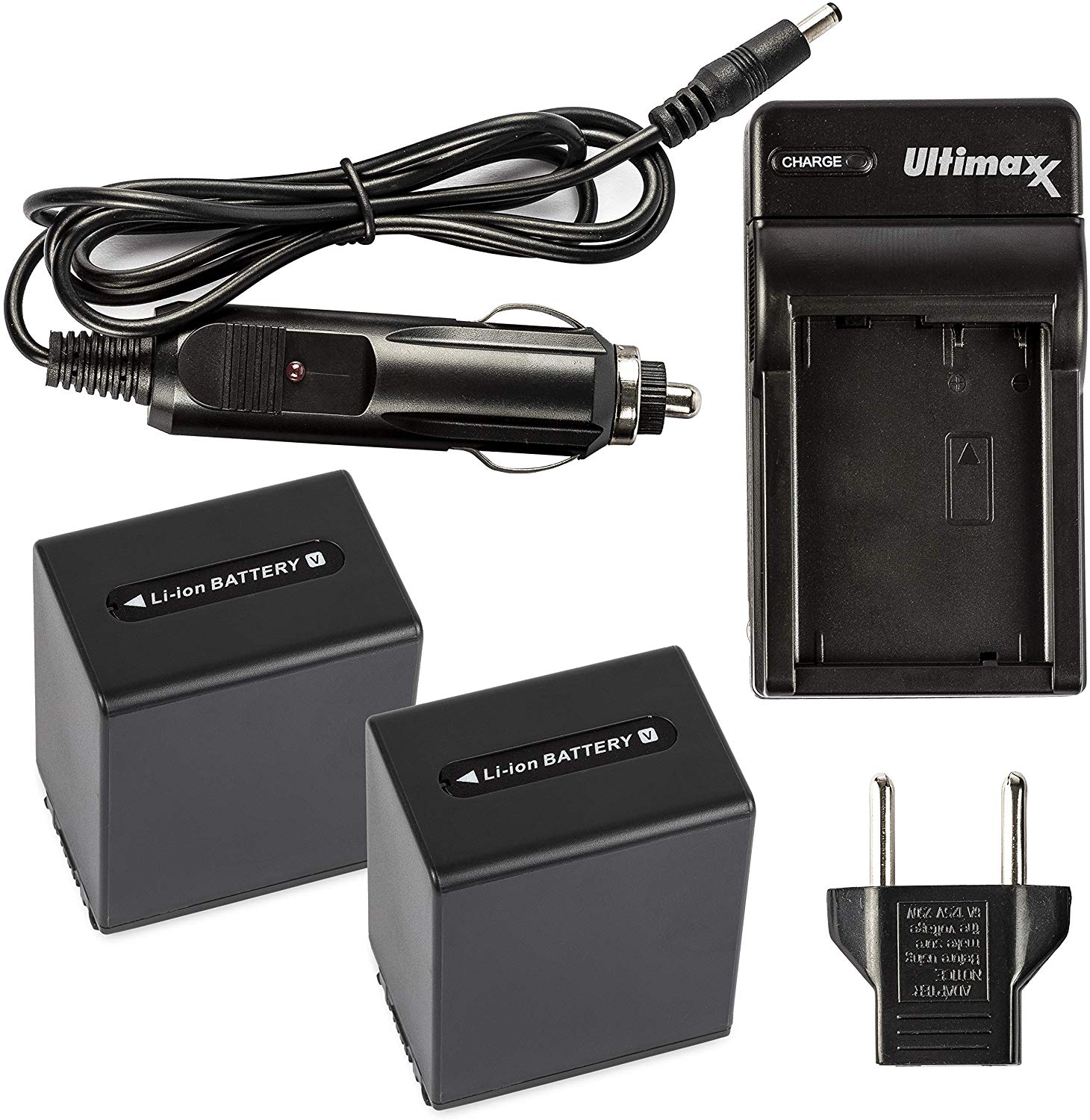 Smart Slim Micro USB Rapid Travel Battery Charger for Sony DCR- SX83, DCR-SX85 Handycam Camcorder