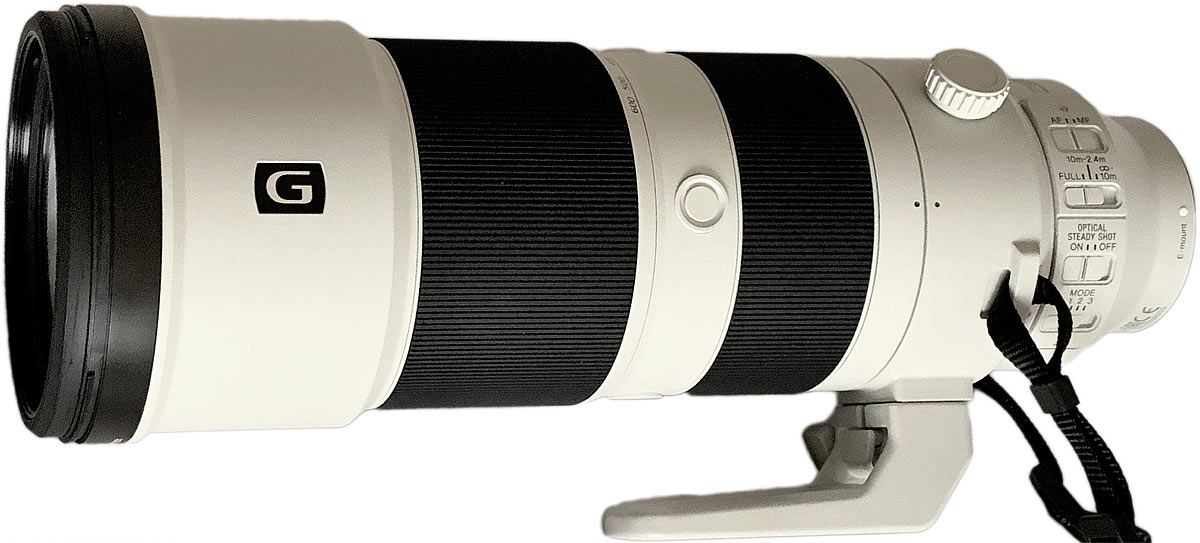 Sony FE 200-600mm f/5.6-6.3 G OSS Lens SEL200600G + VND Filter +
