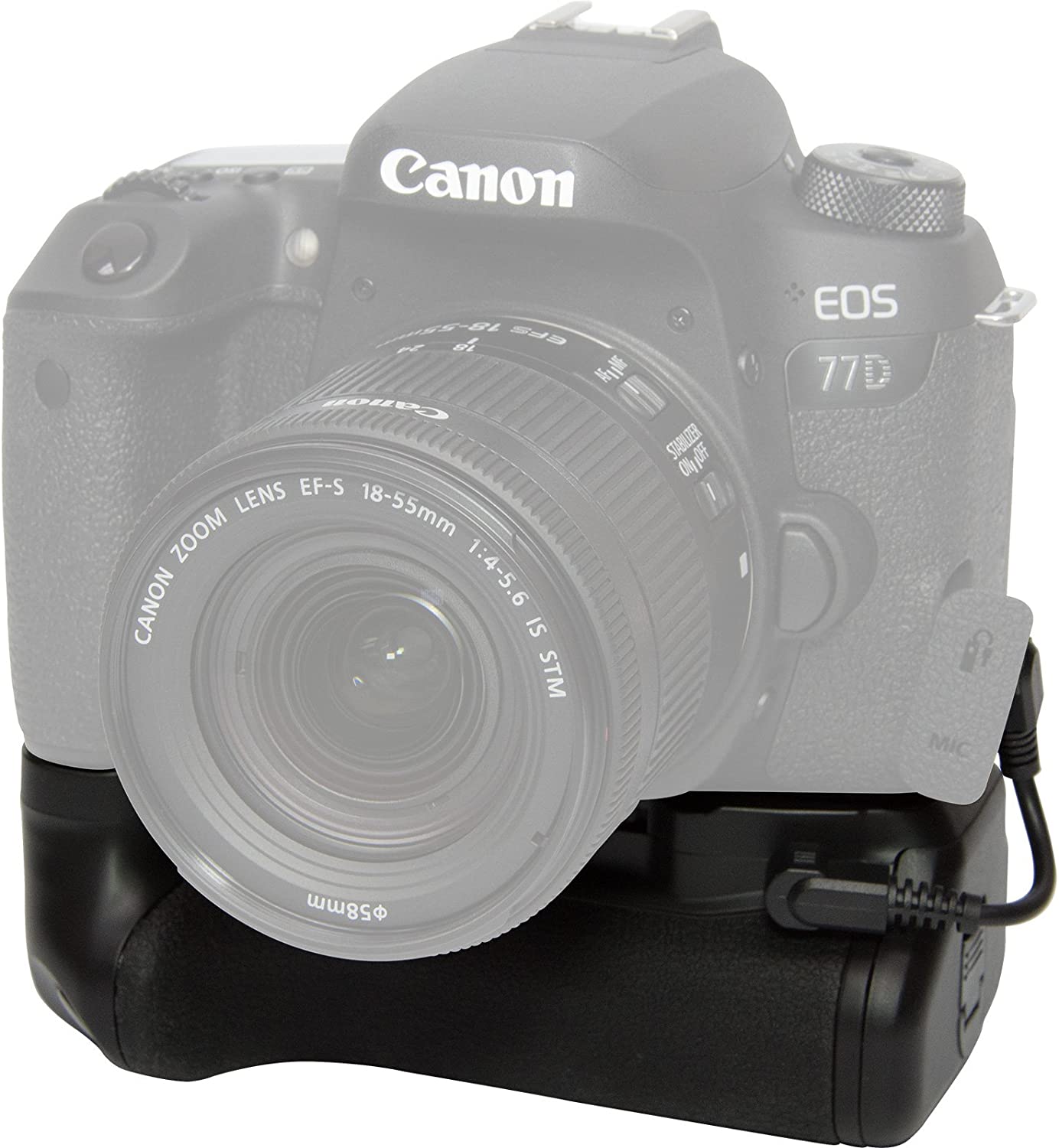 Pro Series MultiPower Battery Grip for Canon EOS T7i / 800D / 77D eBay