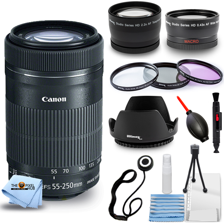 Amazon.com : Canon EF-S 55-250mm f/4-5.6 is STM Lens