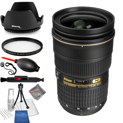 Nikon Af S Nikkor 24 70mm F 2 8g Ed Lens 2164 Uv Bundle Authorized Dealer Ebay