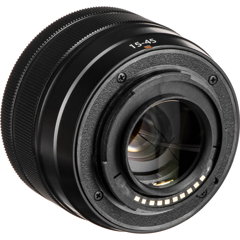 Fujifilm XC 15-45mm f/3.5-5.6 OIS PZ Lens (Black) + UV