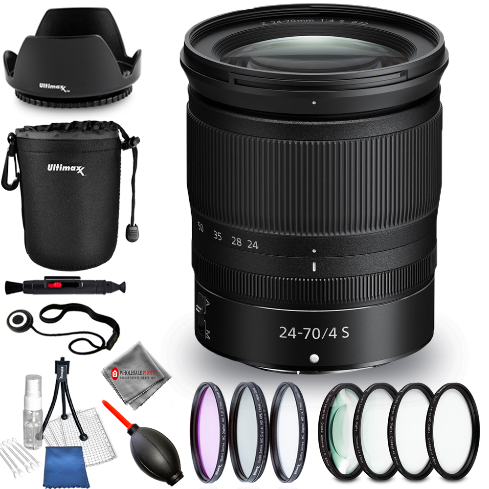 Nikon NIKKOR Z 2470mm f/4 S Lens 20072 Filter Kit Bundle AUTHORIZED DEALER eBay
