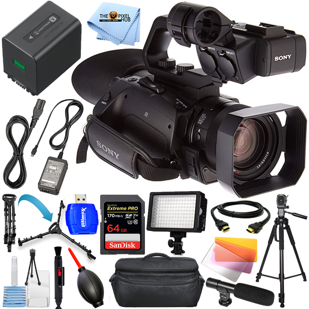 【希少】SONY　ExwaveHAD　DMX-990MD　レンズセット Sony PXW-Z90V 4K HDR XDCAM with Fast Hybrid AF + 64GB + LED Light