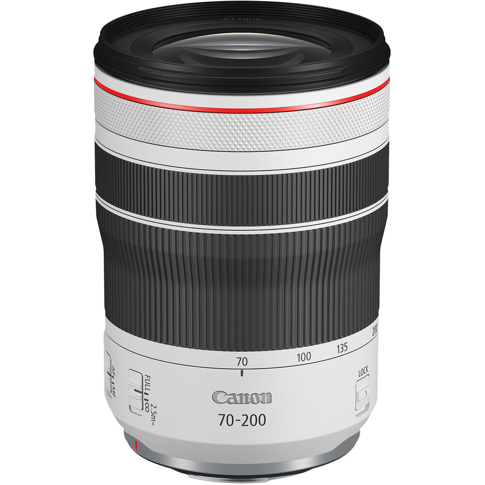 ＣＡＮＯＮ　ＲＦ７０－２００ｍｍ　Ｆ４Ｌ　ＩＳ　ＵＳＭ Canon RF 70-200mm f/4L IS USM Lens 4318C002 - 7PC Accessory Bundle