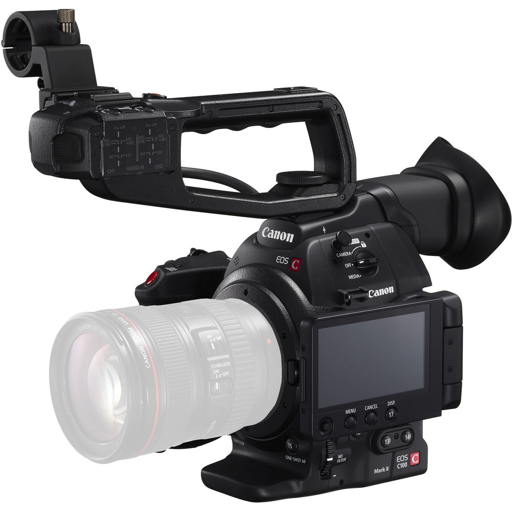 Canon EOS C100 Mark II Cinema EOS Camera W/ Dual Pixel CMOS