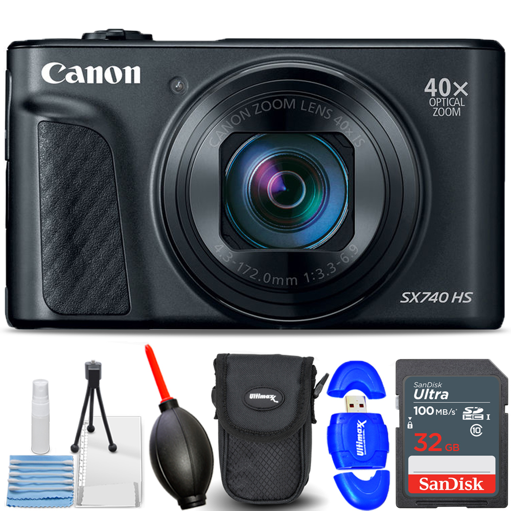 Canon PowerShot SX740 HS 20MP 40x Zoom 4K Digital Point