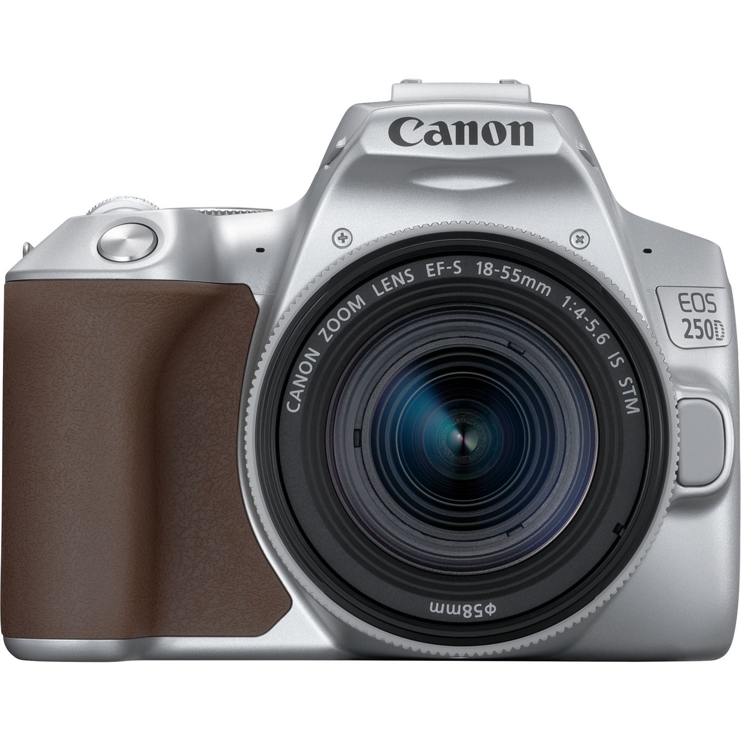 Canon 250D 24MP WiFi Blanca + Objetivo EF-S 18-55mm F4-5.6 IS STM