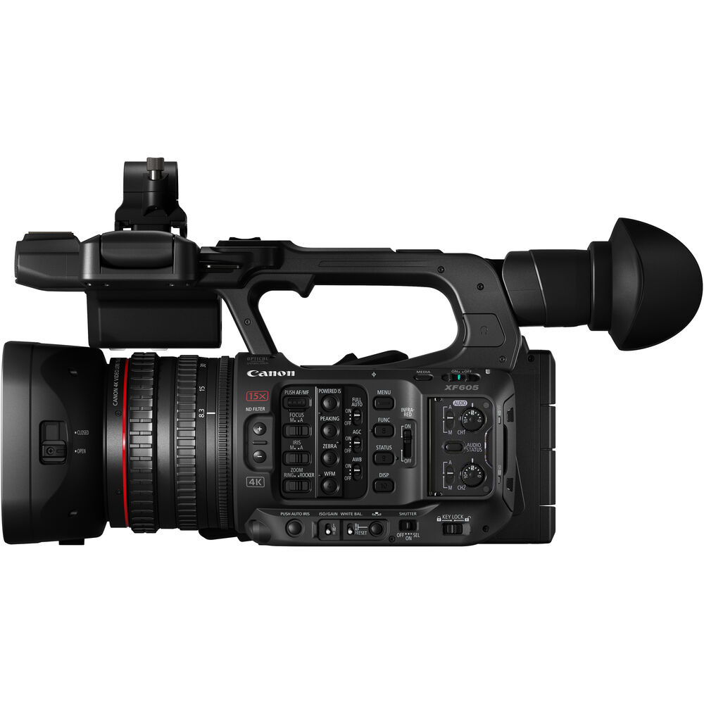 Canon XF605 UHD 4K HDR Pro Camcorder 5076C002 - 7PC Accessory