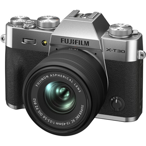 FUJIFILM X-T30 II Mirrorless Camera with XC 15-45mm OIS PZ Lens