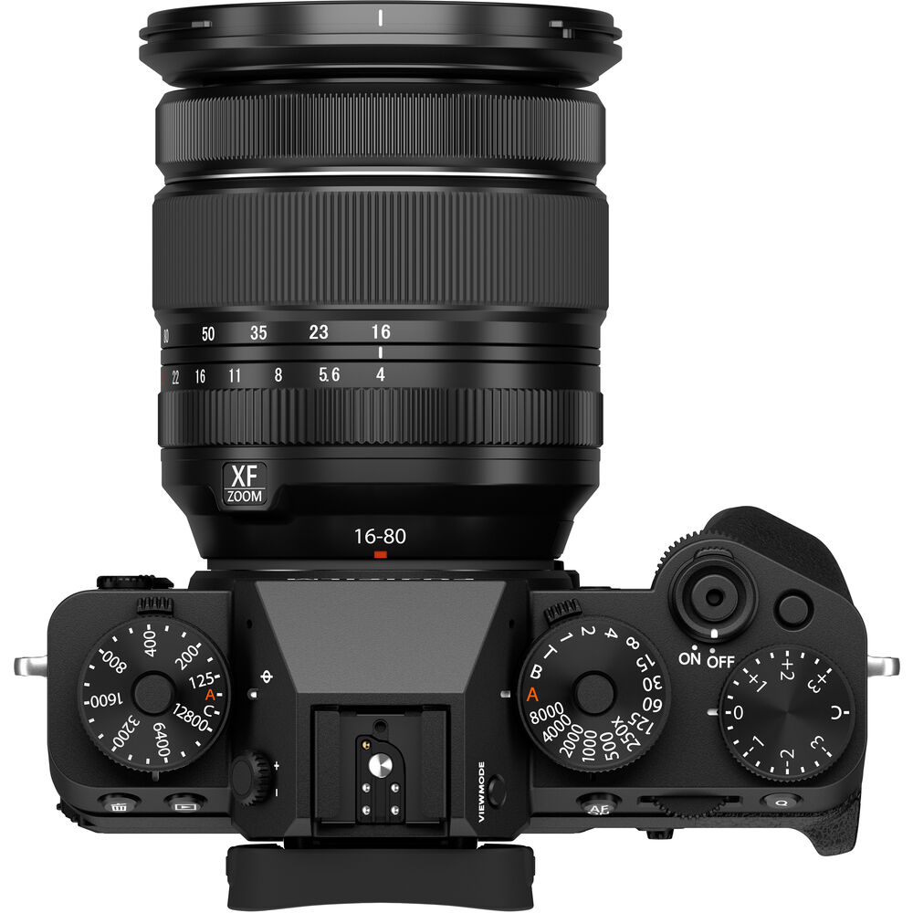 FUJIFILM X-T5 Mirrorless Camera with 16-80mm Lens (Black