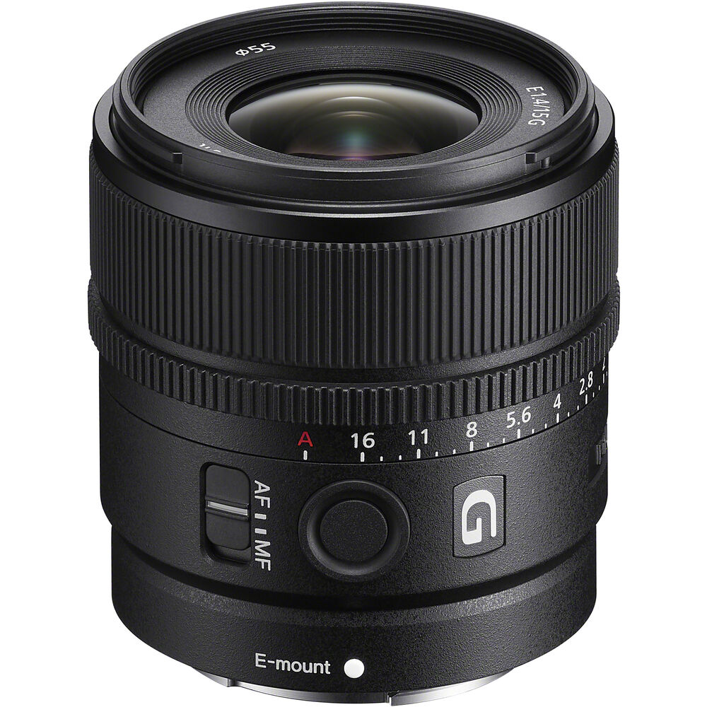 Sony E 15mm f/1.4 G Lens SEL15F14G - 7PC Accessory Bundle Sony E 15mm f/1.4 G Lens SEL15F14G - 7PC Accessory Bundle