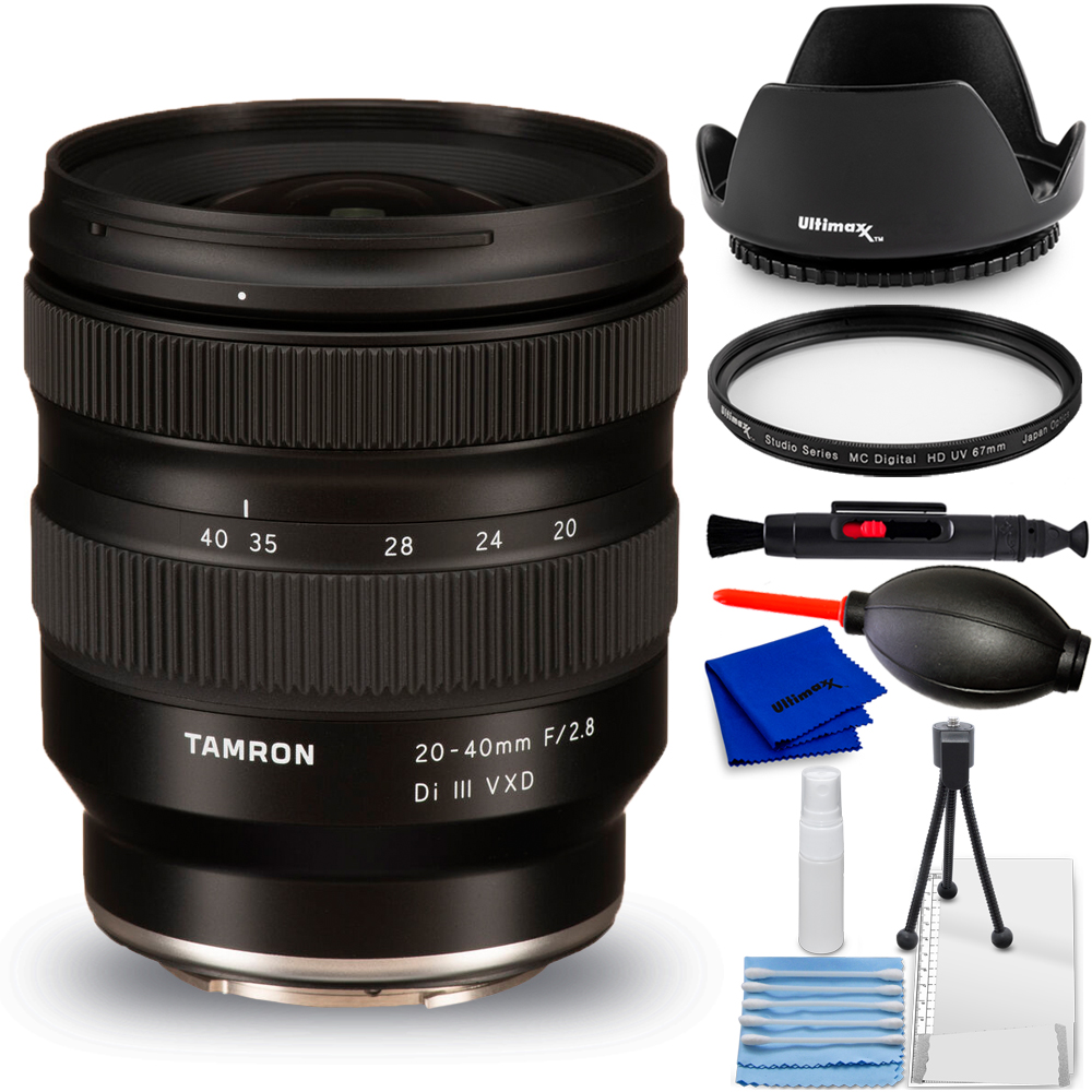 TAMRON 20-40mm F/2.8 D i Ⅲ VXD Tamron 20-40mm f/2.8 Di III VXD Lens for Sony E A062 - 7PC