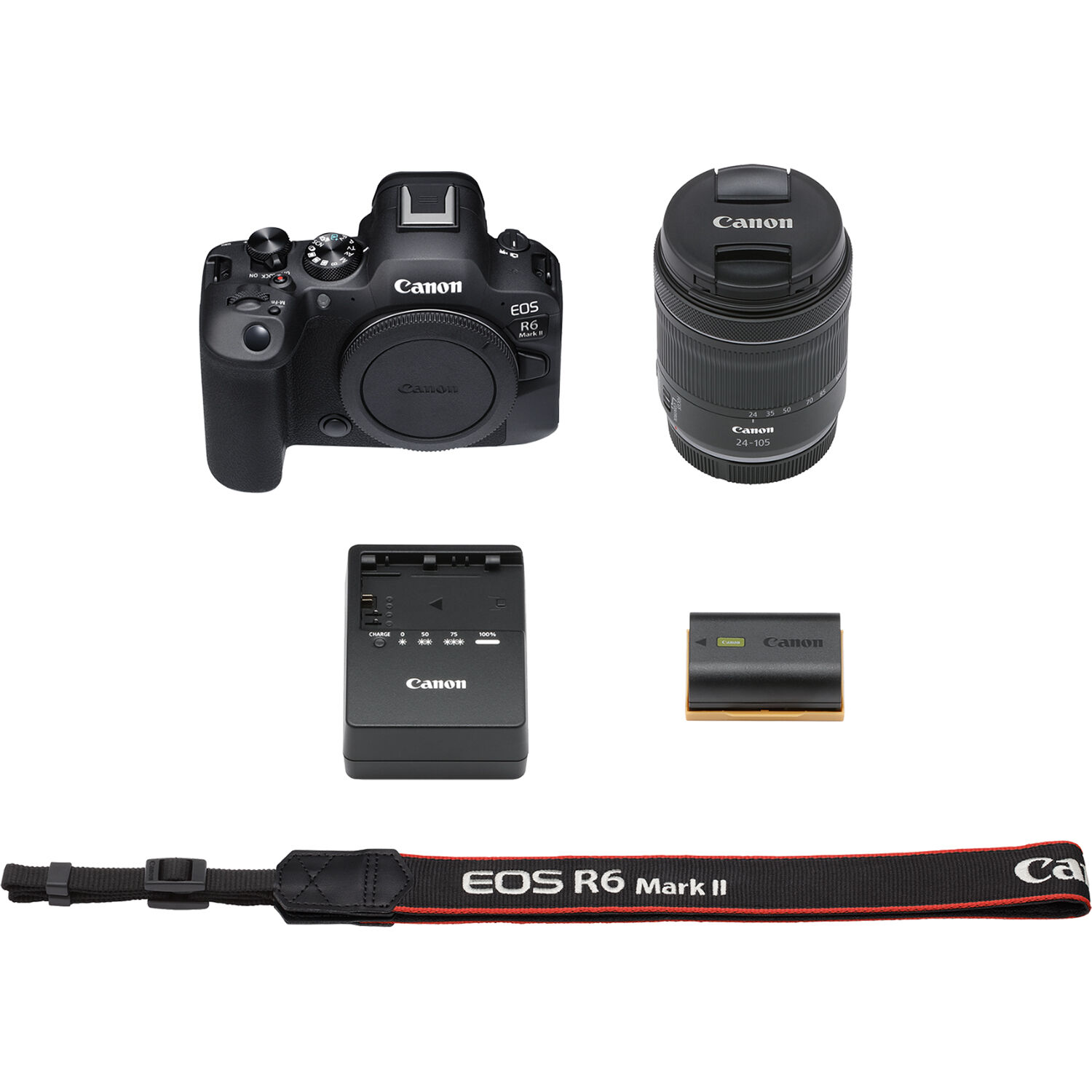 Canon EOS R6 Mark II Mirrorless Camera and 24-105mm f/4-7.1 Lens