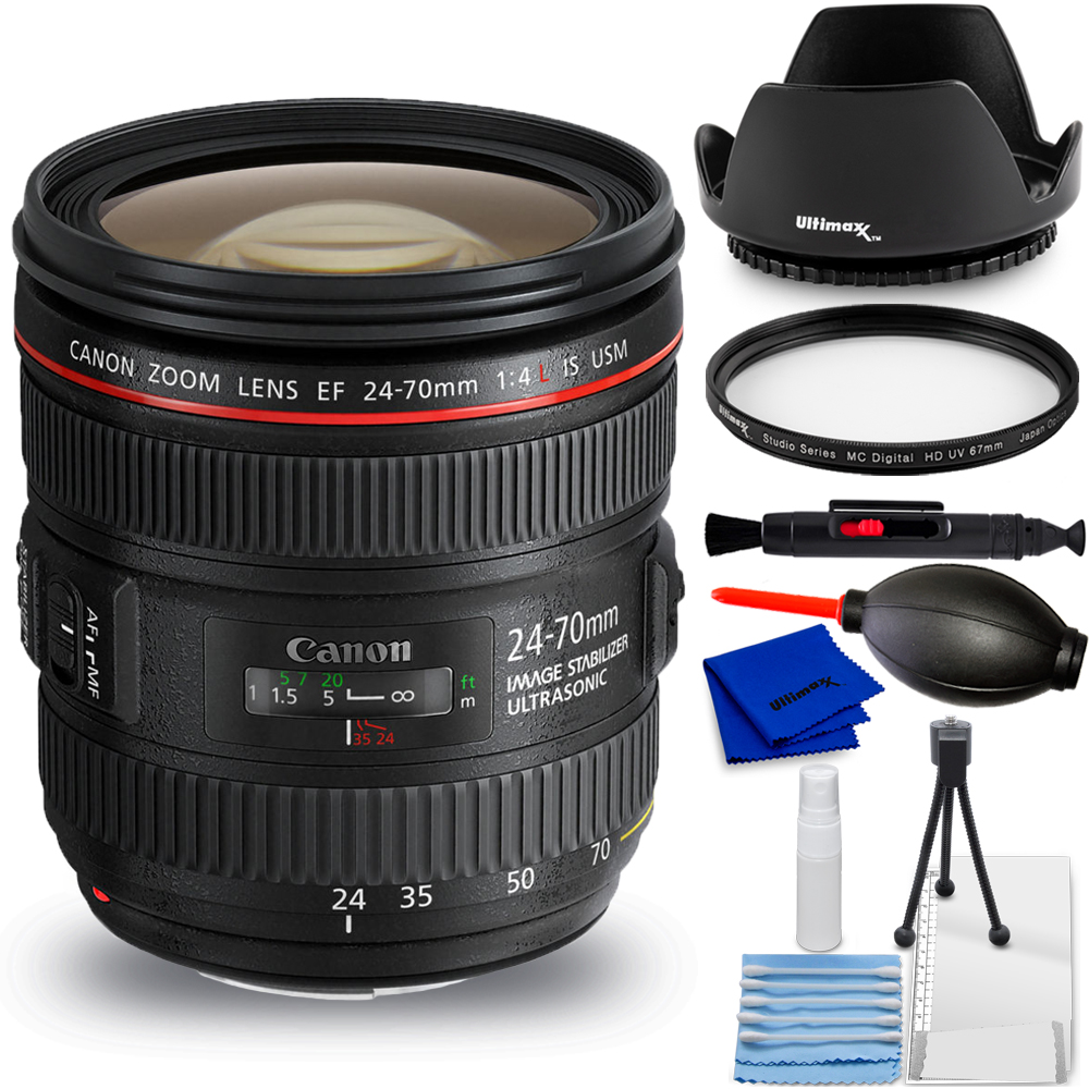 Canon EF 24-70mm f/4.0L IS USM Standard Zoom Lens