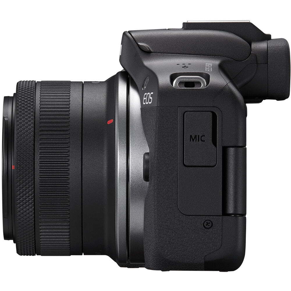 Canon EOS R50 Mirrorless Camera with 18-45mm Lens (Black