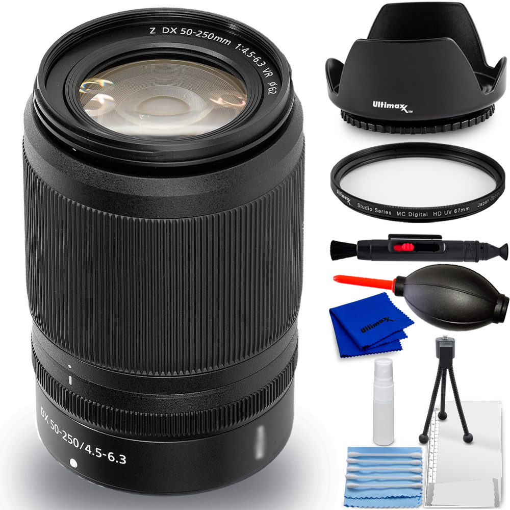 Nikon NIKKOR Z 24-200mm f/4-6.3 VR Lens 20092 - 7PC Accessory