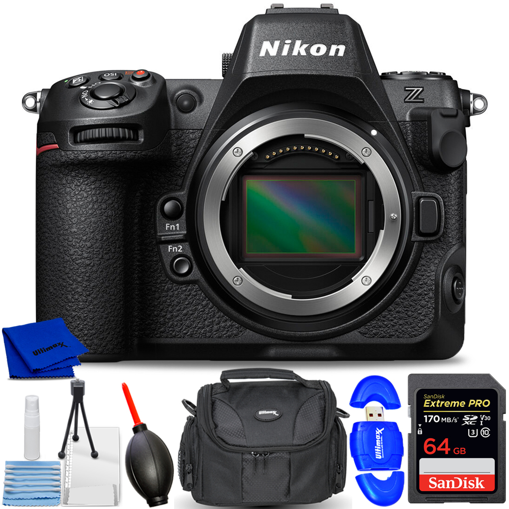 Nikon Z8 Mirrorless Camera 1695 - 7PC Accessory Bundle 18208959570