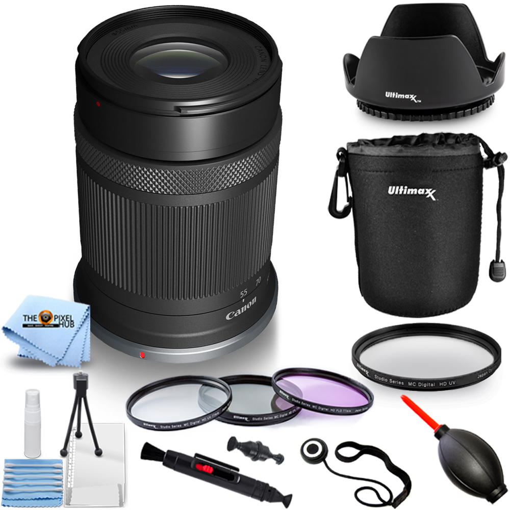 Canon RF-S 55-210mm f/5-7.1 IS STM Lens (Canon RF) White Box