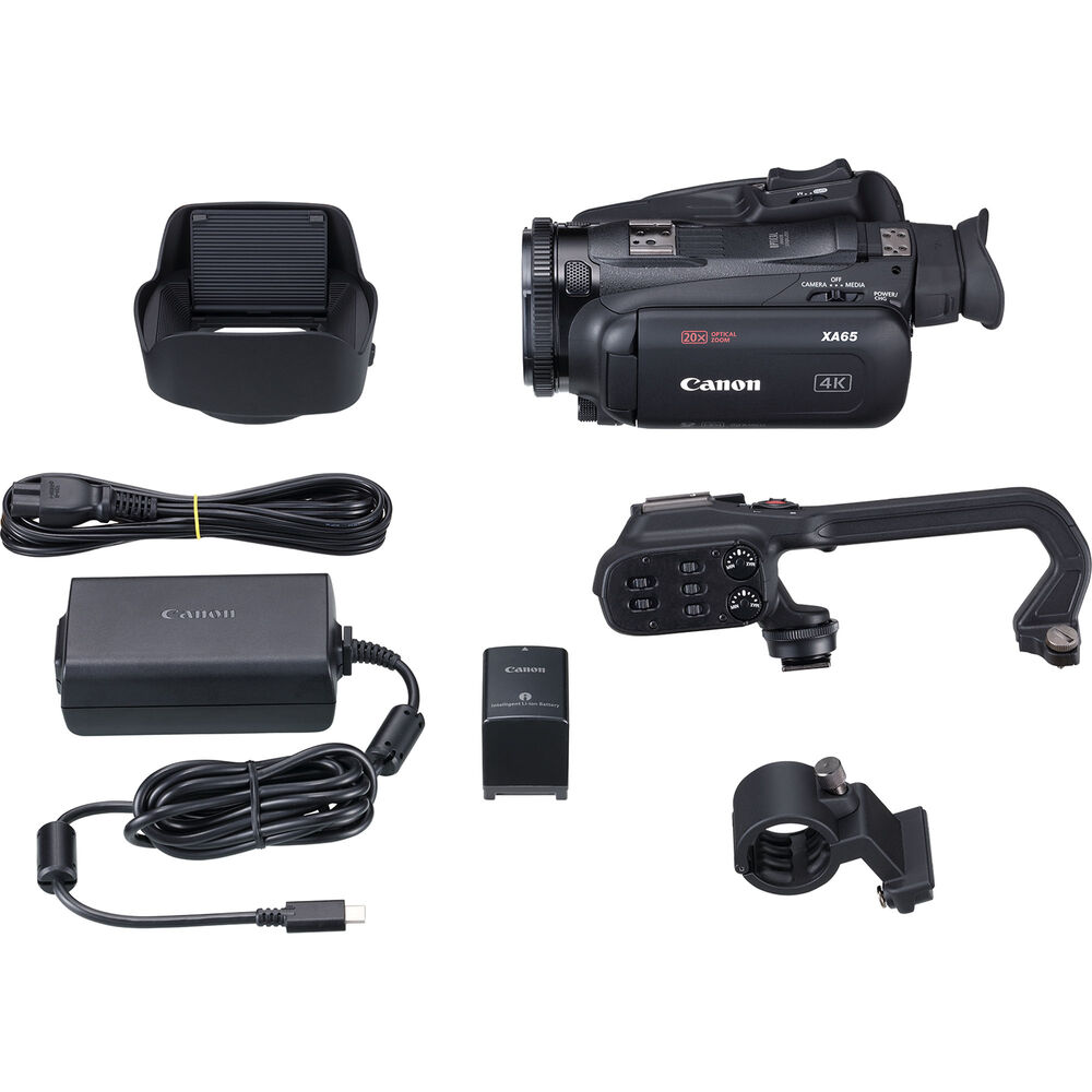 Canon XA65 Professional UHD 4K Camcorder PAL 5732C002 - 7PC